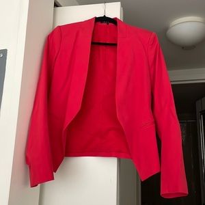 Theory red Lanai blazer